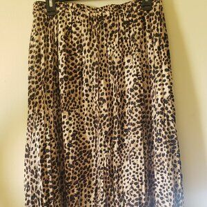 H&M Long Pleat Skirt